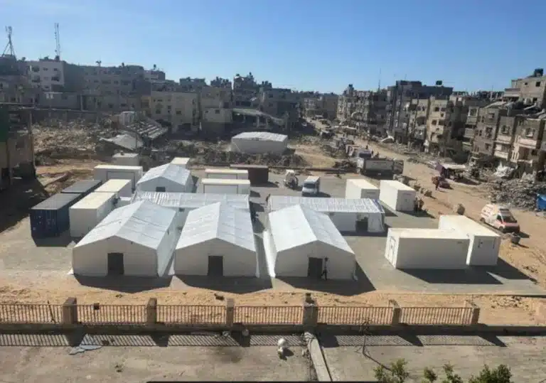 Feldlazartt im Gazastreifen