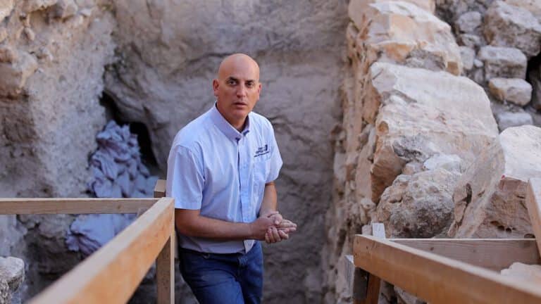 Ausgragungsstelle in Jerusalem
