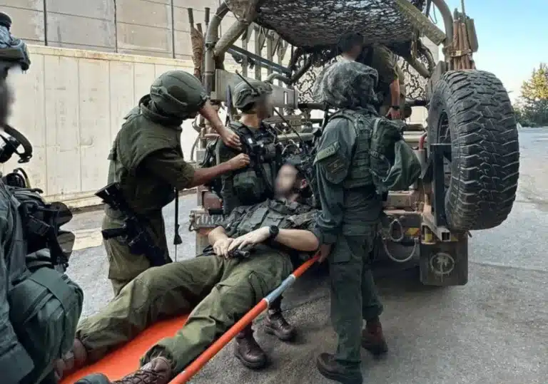 IDF Soldaten als Lebensretter