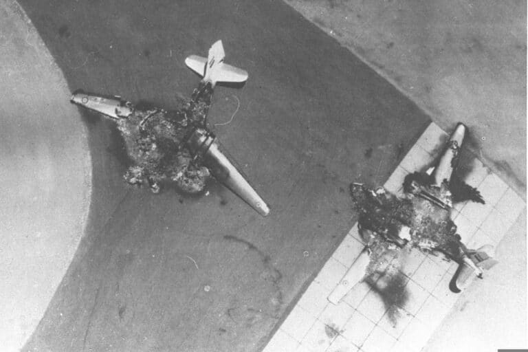 Sechstagekrieg - Von Israel zerstörte Flugzeuge