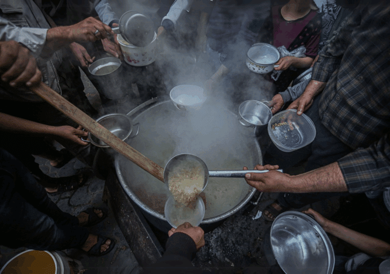 Die Bevölkerung in Gaza leidet.