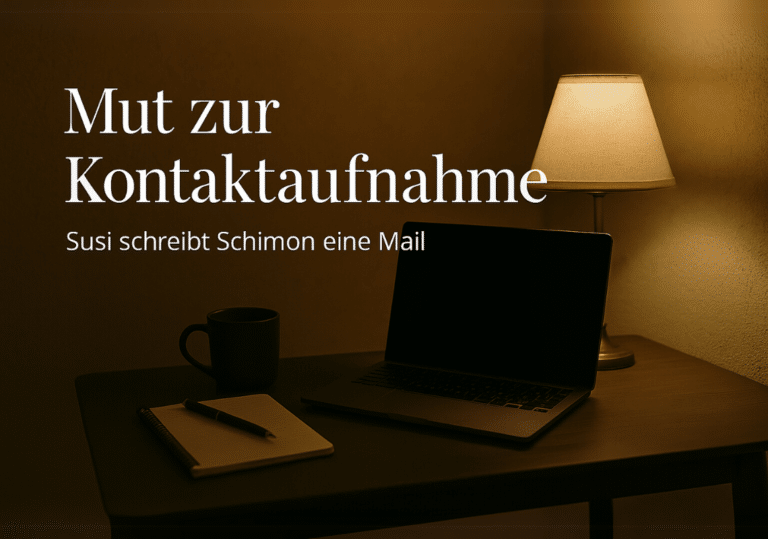 Susi schreibt Schimon eine Mail