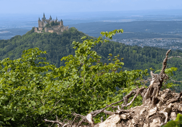 Burg Hohenzollern in der Nähe von Hechingen