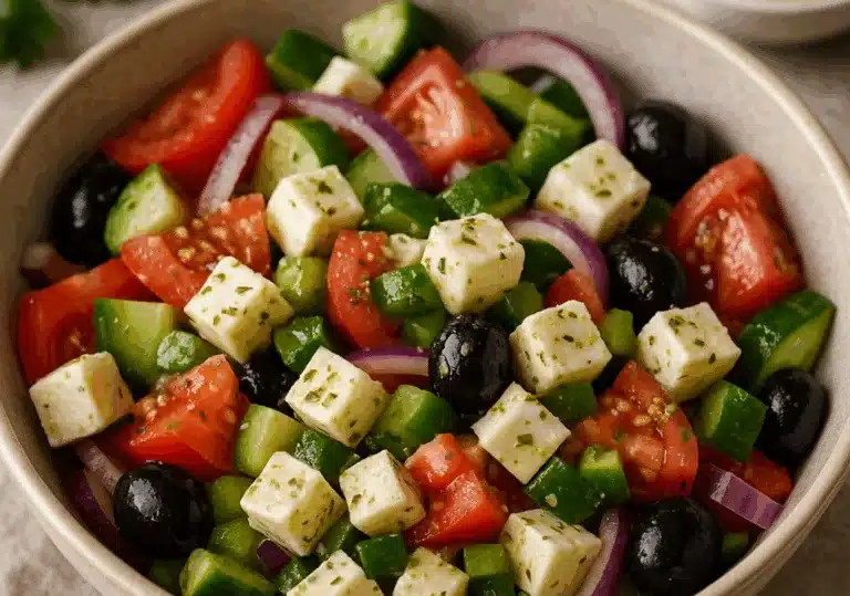 Griechischer Bauernsalat mit Feta