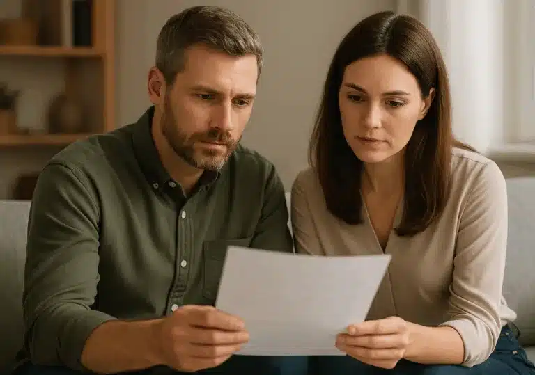 Ben und Miriam lesen den Brief zum Peter-Prinzip