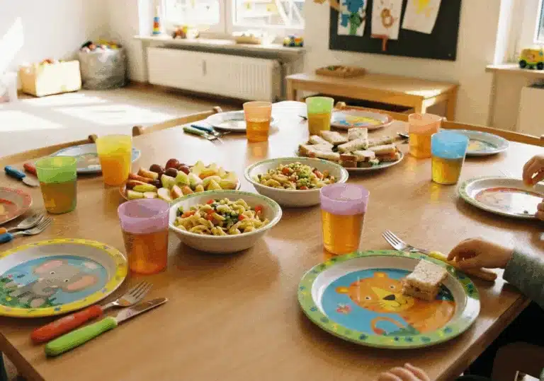 Tischkultur im Kindergarten