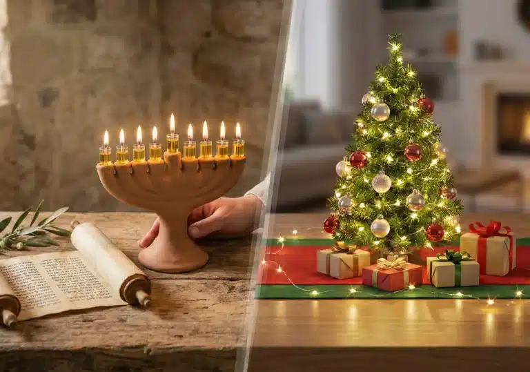 Chanukka und Weihnachten