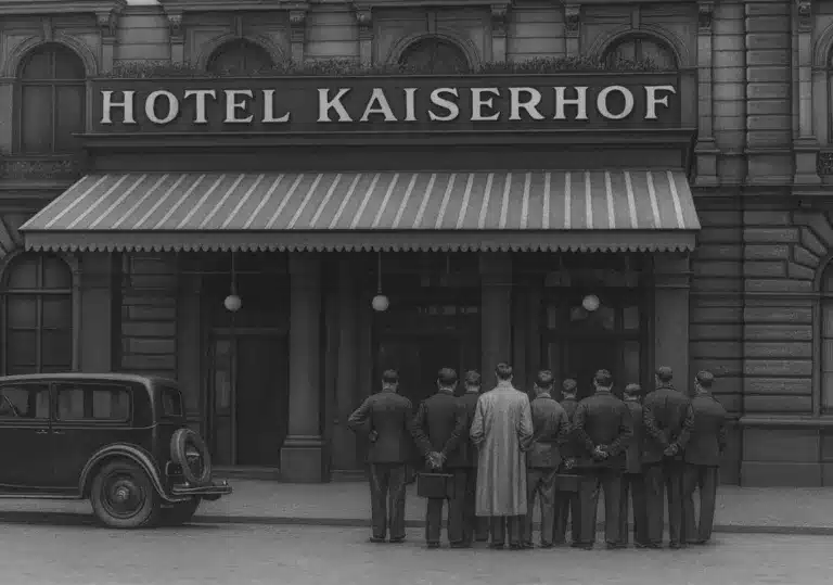Hotel Kaiserhof im Jahr 1932