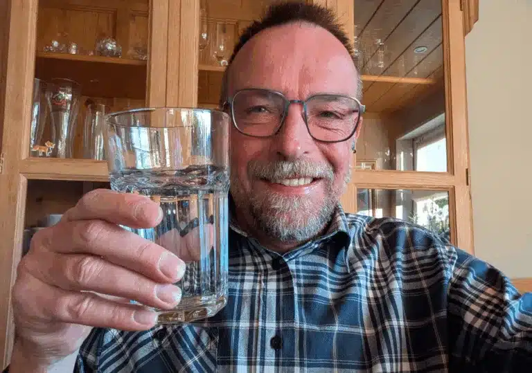Wenn das Glas nur halb voll ist