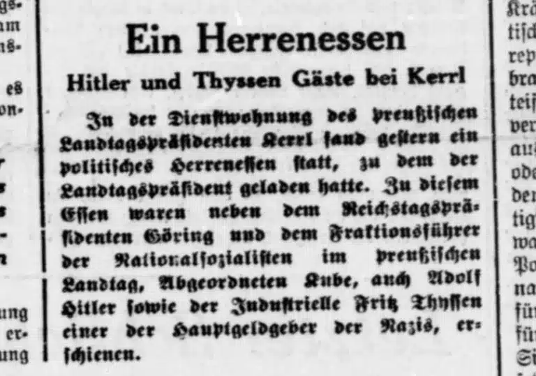 Ein Herrenessen