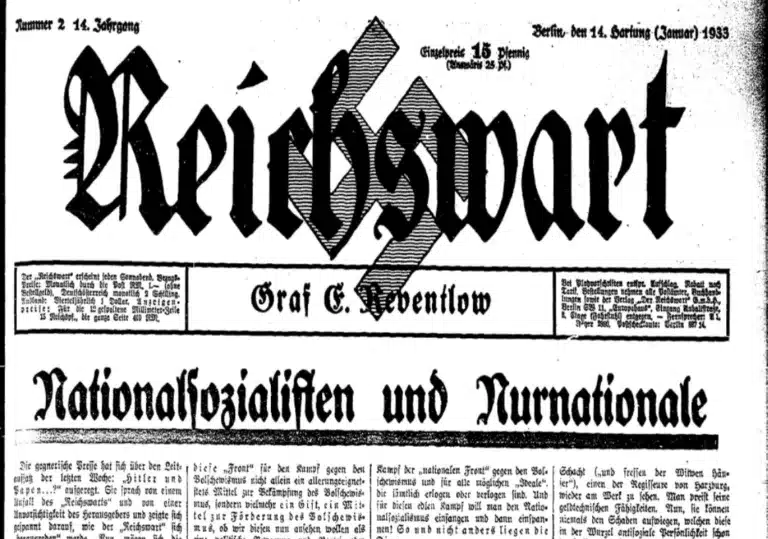 Reichswart Graf Ernst zu Reventlow