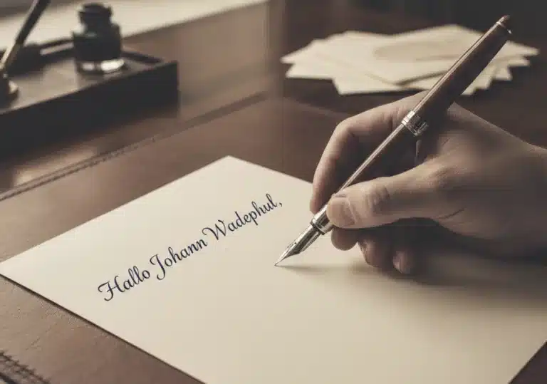 Brief an Johann Wadephul