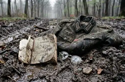 soldbuch-heinrich-hitzinger-nach-heinrich-himmler-flucht-matsch
